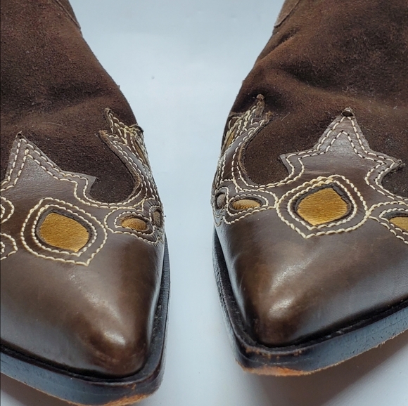 Antonio Melani Brown Suede Leather Women's 7M. - Picture 8 of 8